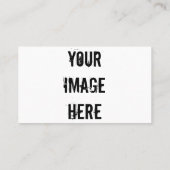 Vollständig anpassbare Visitenkarte (Rückseite)