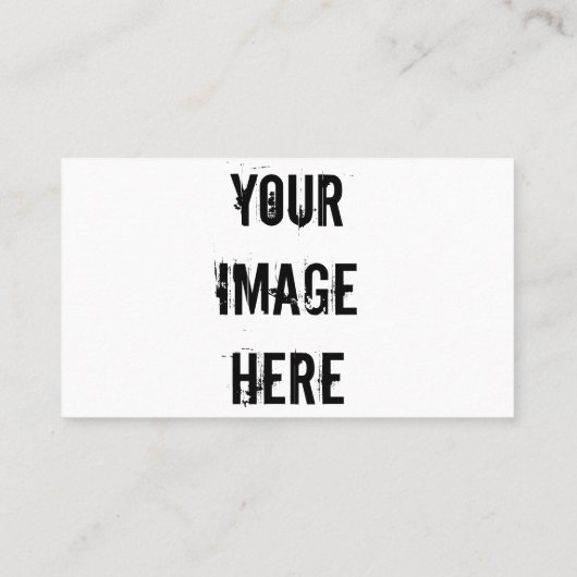 Vollständig anpassbare Visitenkarte (Rückseite)