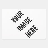 Vollständig anpassbare Wrapping Paper Sheets Geschenkpapier Set (Vorderseite 3)