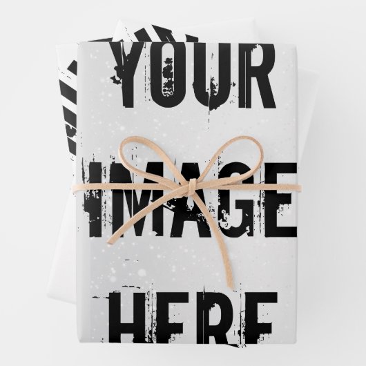 Vollständig anpassbare Wrapping Paper Sheets Geschenkpapier Set (Beispiel)