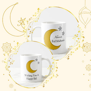 Vollständig anpassbarer Eid-Becher - Eid Mubarak K Kaffeetasse