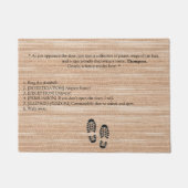 Vollständig anpassbares Baldur's Gate 3 Inspiriert Fußmatte (Vorderseite)