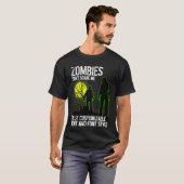 Vollständig anpassbares Halloween-Design mit Zombi T-Shirt (Vorne ganz)