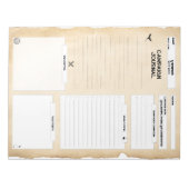 Vollständig anpassbares Kampagnen-Journal Notizblock (Vorderseite)