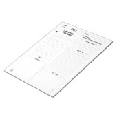 Vollständig anpassbares Kampagnen-Journal Notizblock (angewinkelt)