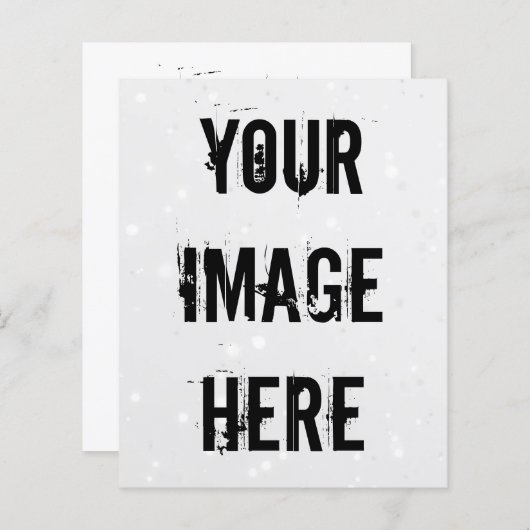 Vollständig anpassbares Papierblatt (Vorne/Hinten)