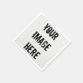 Vollständig anpassbares Papiertaschentuch Serviette (Ecke)