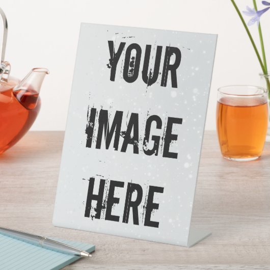 Vollständig anpassbares Pedestal-Zeichen Sockelschild (In Situ)