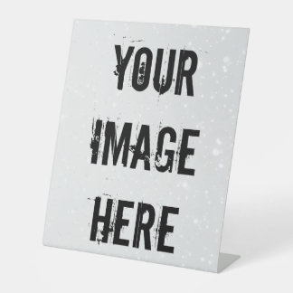 Vollständig anpassbares Pedestal-Zeichen Sockelschild