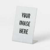 Vollständig anpassbares Tabellentop-Zeichen Sockelschild (Vorderseite)