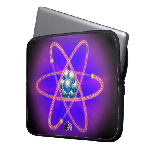 Vollständig atomarer Laptop-Sieb Laptopschutzhülle (Vorderseite Links)