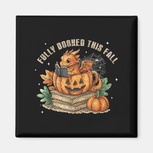Vollständig ausgebucht Buchwürmer Drache Herbst Au Magnet
