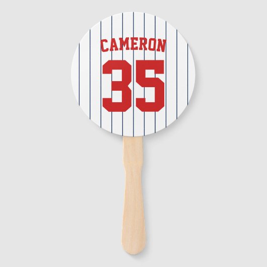 Vollständig bearbeitbare Farben Baseball Jersey St Fächer (Vorderseite)