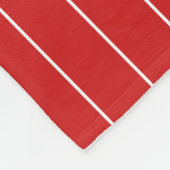 Vollständig bearbeitbare Farben Baseball Jersey St Fleecedecke (Ecke)