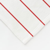 Vollständig bearbeitbare Farben Baseball Jersey St Fleecedecke (Ecke)