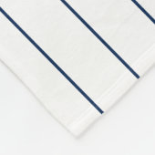 Vollständig bearbeitbare Farben Baseball Jersey St Fleecedecke (Ecke)