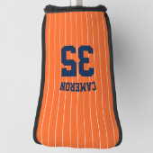 Vollständig bearbeitbare Farben Baseball Jersey St Golf Headcover (Rotieren 90)