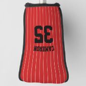 Vollständig bearbeitbare Farben Baseball Jersey St Golf Headcover (Rotieren 90)