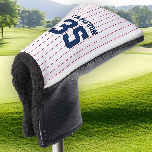 Vollständig bearbeitbare Farben Baseball Jersey St Golf Headcover