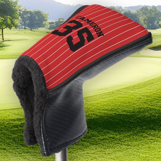 Vollständig bearbeitbare Farben Baseball Jersey St Golf Headcover