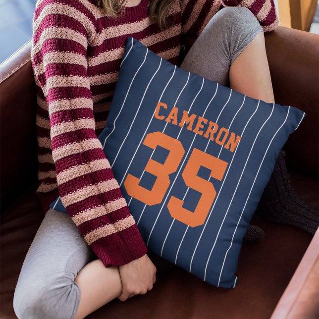 Vollständig bearbeitbare Farben Baseball Jersey St Kissen (Von Creator hochgeladen)