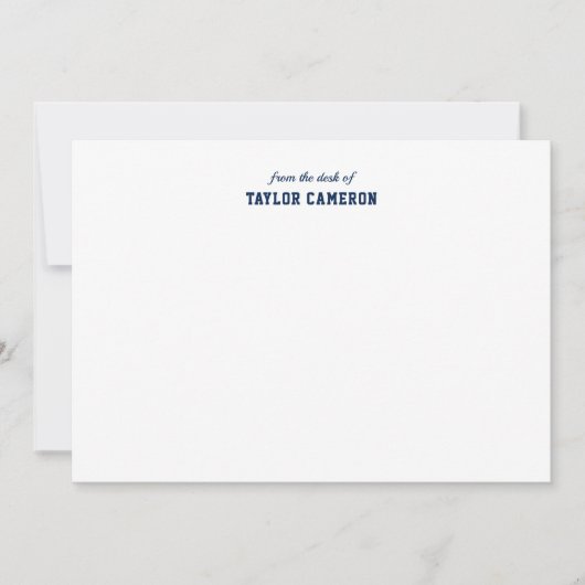 Vollständig bearbeitbare Farben Baseball Jersey St Mitteilungskarte (Vorderseite)