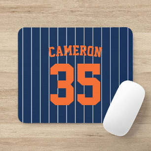 Vollständig bearbeitbare Farben Baseball Jersey St Mousepad