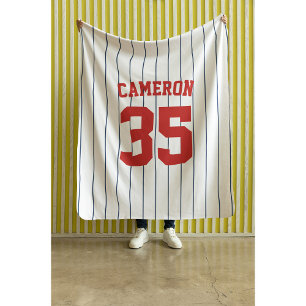Vollständig bearbeitbare Farben Baseball Jersey St Sherpadecke
