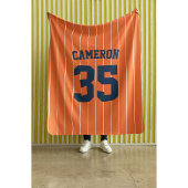 Vollständig bearbeitbare Farben Baseball Jersey St Sherpadecke