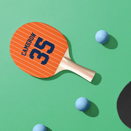 Vollständig bearbeitbare Farben Baseball Jersey St Tischtennis Schläger