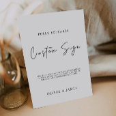 Vollständig bearbeitbares benutzerdefiniertes Zeic Einladung