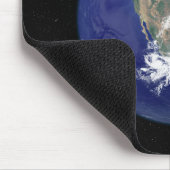 Vollständig beleuchtete Erde, zentriert auf Nordam Mousepad (Ecke)