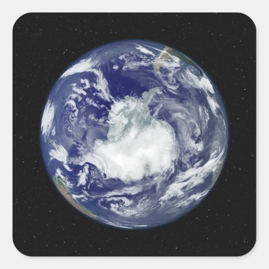 Vollständig beleuchtetes Vollbild Quadratischer Aufkleber (Vorderseite)