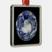 Vollständig beleuchtetes Vollbild Silbernes Ornament (Rechts)