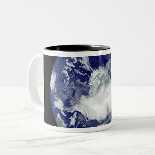 Vollständig beleuchtetes Vollbild Zweifarbige Tasse (Vorderseite Links)