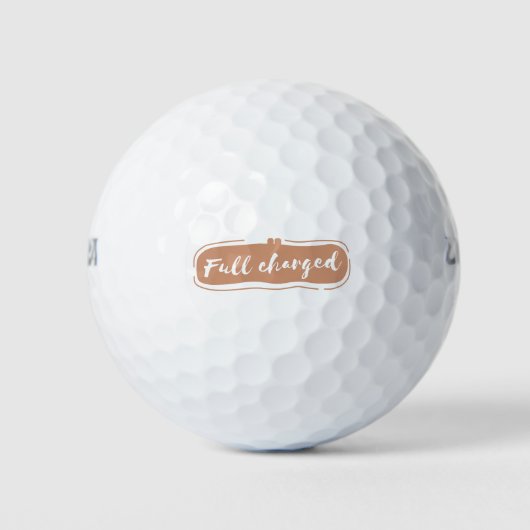 vollständig berechnet golfball (Vorderseite)