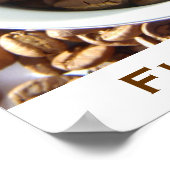 Vollständig Bohnen - Premium Poster (Ecke)