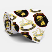 Vollständig Brigade/8. Cav. Vietnam 1965-1966 Krawatte (Gerollt)