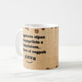 Vollständig deaktivierte Tasse (Vorderseite Links)