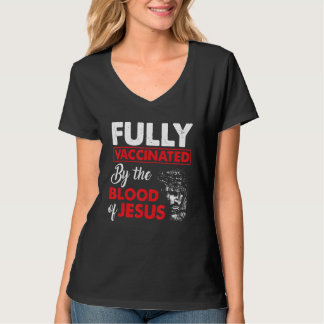 vollständig durch das Blut Gottes Christlich geimp T-Shirt