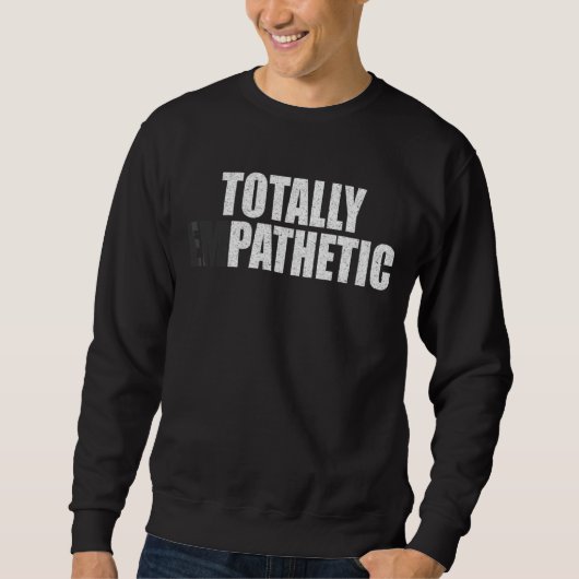 Vollständig Empathische Memen Clever Empathy Redew Sweatshirt (Vorderseite)