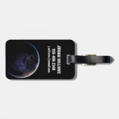 Vollständig erdacht, das die Lichter der Stadt Eur Gepäckanhänger (Rückseite horizontal)