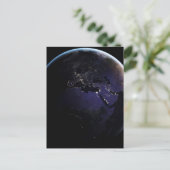 Vollständig erdacht, das die Lichter der Stadt Eur Postkarte (Stehend Vorderseite)