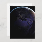 Vollständig erdacht, das die Lichter der Stadt Eur Postkarte (Vorne/Hinten)