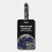 Vollständig erdacht mit Niederdrucksystemen. Gepäckanhänger (Rückseite vertikal)