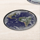 Vollständig erdacht mit Niederdrucksystemen. Runder Pappuntersetzer (Angewinkelt)