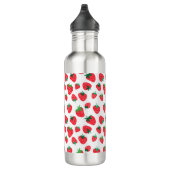 Vollständig Erdbeeren Edelstahlflasche (Rechts)
