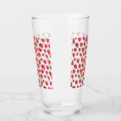 Vollständig Erdbeeren Glas (Links)