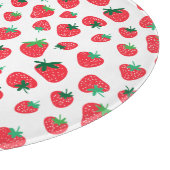 Vollständig Erdbeeren Schneidebrett (Ecke)