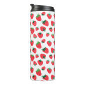 Vollständig Erdbeeren Thermosbecher (Nach rechts gedreht)